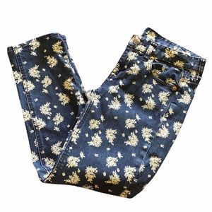 J crew cropped matchstick blue jeans white design 26